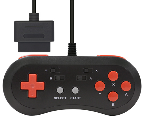 画像ギャラリー No.001のサムネイル画像 / スーパーファミコン&互換機用の連射機能付きゲームパッドが来年1月発売