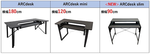画像ギャラリー No.004のサムネイル画像 / ゲーマー向けデスク「ARCdesk」が数量限定で40%引きに