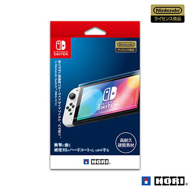 画像ギャラリー No.001のサムネイル画像 / 耐久性が高い有機EL版Switch用ブルーライトカットフィルムやスリム収納ポーチのカラバリがHORIから発売に