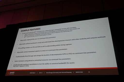 画像ギャラリー No.022のサムネイル画像 / ［GDC 2023］Windowsの新ファイルシステム「DirectStorage」でSSD時代のPCゲームローディングは爆速化する