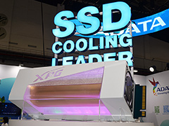 SSDを冷却せよ！ 転送速度10000MB/sを超えるPCIe 5.0対応SSD用のヒートシンクをCOMPUTEXでチェック
