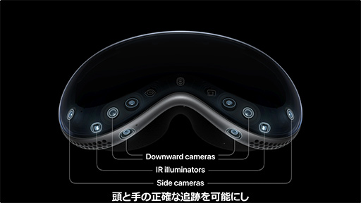 画像ギャラリー No.006のサムネイル画像 / AppleのXR HMD「Vision Pro」発表! 周囲を認識する「空間コンピューティング」を実現しつつ,Apple Arcadeのゲームもプレイできる