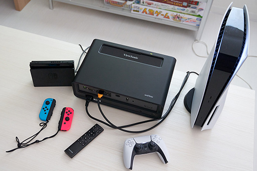 画像ギャラリー No.011のサムネイル画像 / 約1.5mで100インチ！ Xbox認定取得のViewSonic製短焦点プロジェクタ「X2-4K」は，デカい画面で遊びたいゲーマーに刺さる【PR】
