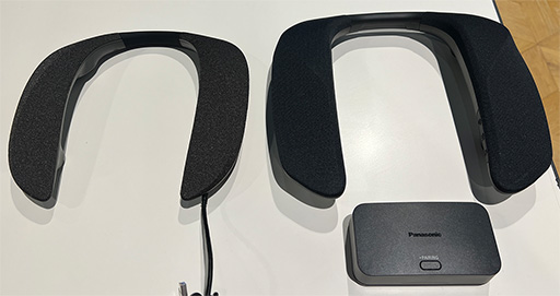 画像ギャラリー No.004のサムネイル画像 / ワイヤレスで使えるサラウンドネックバンドスピーカー「SC-GNW10」がパナソニックから11月発売
