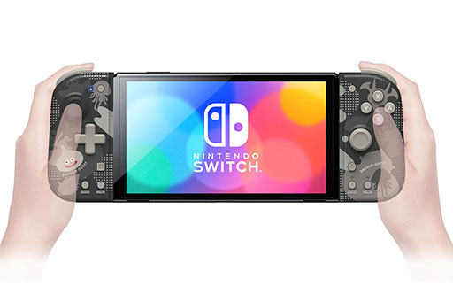 画像ギャラリー No.009のサムネイル画像 / ドラクエの「スライム」柄をまとったSwitch用ゲームパッド「グリップコントローラー Fit」が12月発売
