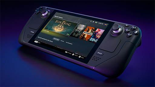 画像ギャラリー No.001のサムネイル画像 / 携帯型ゲームPC「Steam Deck」に有機ELディスプレイ搭載モデルが登場。バッテリー駆動時間が約1.5倍に