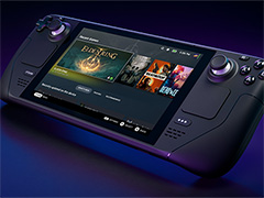 携帯型ゲームPC「Steam Deck」に有機ELディスプレイ搭載モデルが登場。バッテリー駆動時間が約1.5倍に