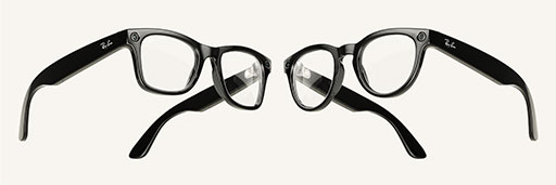 画像ギャラリー No.024のサムネイル画像 / Metaが開発したスマートグラス「Ray-Ban Meta Smart Glasses」は，メガネ型スマートフォンの未来を感じさせるアイテムだ