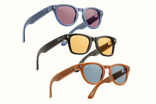 画像ギャラリー No.026のサムネイル画像 / Metaが開発したスマートグラス「Ray-Ban Meta Smart Glasses」は，メガネ型スマートフォンの未来を感じさせるアイテムだ