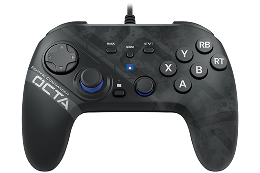 画像ギャラリー No.002のサムネイル画像 / 天面6ボタンタイプの格闘ゲーム向けPC用ゲームパッド「ファイティングコマンダー OCTA」が4月発売