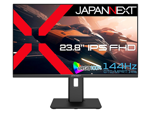 画像ギャラリー No.002のサムネイル画像 / 144Hz表示対応で1万円台後半からの23.8型フルHDディスプレイ計3製品がJAPANNEXTから発売に