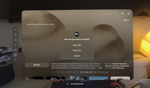 画像ギャラリー No.009のサムネイル画像 / AppleのXR HMD「Vision Pro」が6月28日に国内発売決定! ゲーム・エンタメ目線で見たときの価値は?