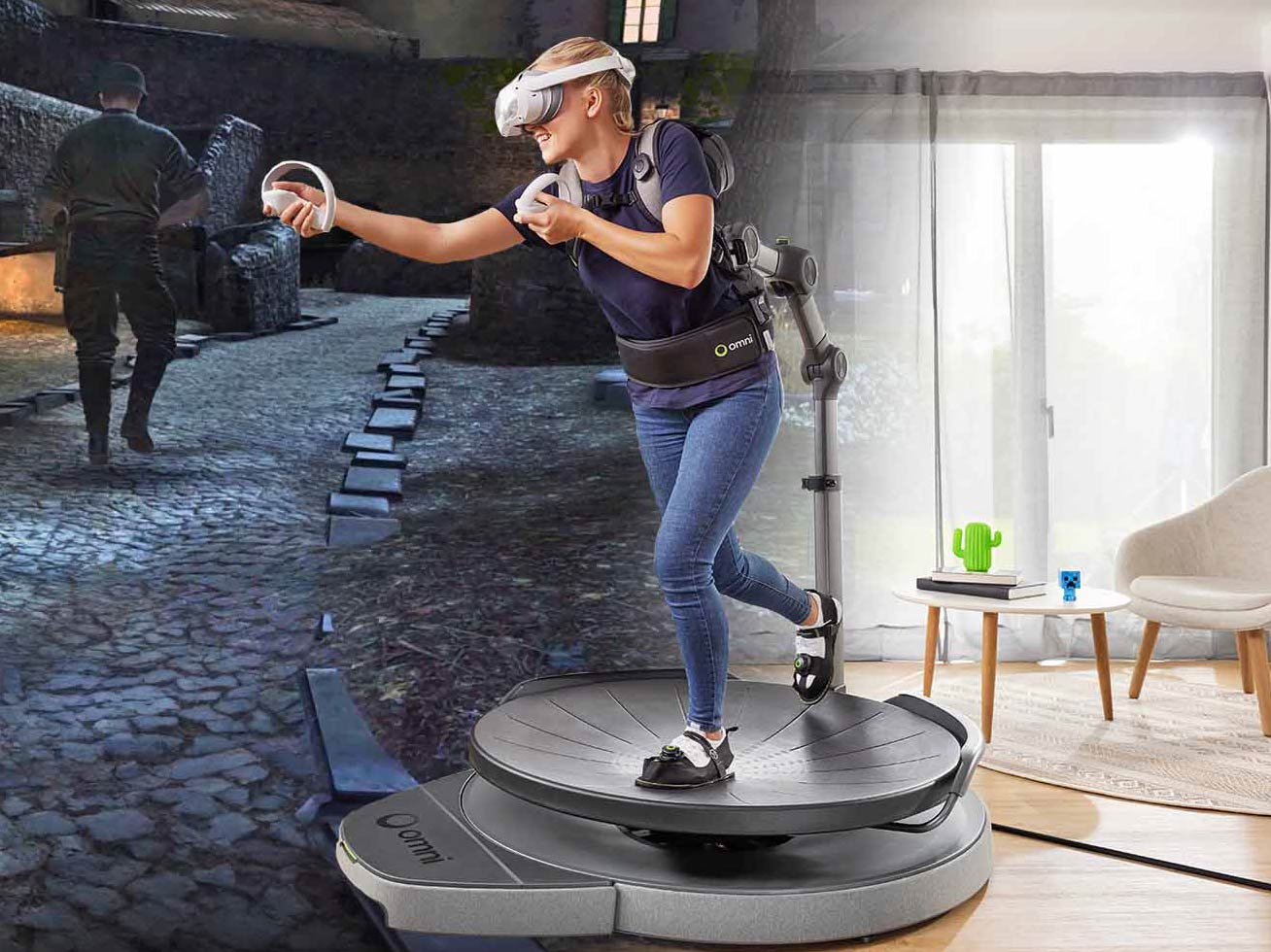 VR空間を自分の足で歩ける「Omni One」，米国で9月に一般発売を開始。米国以外のサポートは2025年半ばを予定