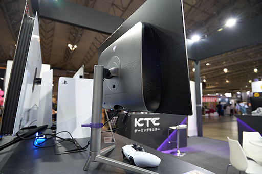 画像ギャラリー No.006のサムネイル画像 / 中国のディスプレイメーカー「KTC」が東京ゲームショウに初出展。国内未発表のゲーマー向け有機ELディスプレイを展示［TGS2024］