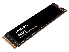 生成AI搭載ゲームにも向く？ Micronが新型のPCIe 5.0対応M.2 SSD「4600 SSD」を発表。最大容量は4TB