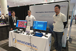 画像ギャラリー No.022のサムネイル画像 / ［GDC 2025］ゲームパッドが引っ張られたり回転したりする触感を作れる，ミライセンスの3Dハプティクス技術「AMPTIX」とは？