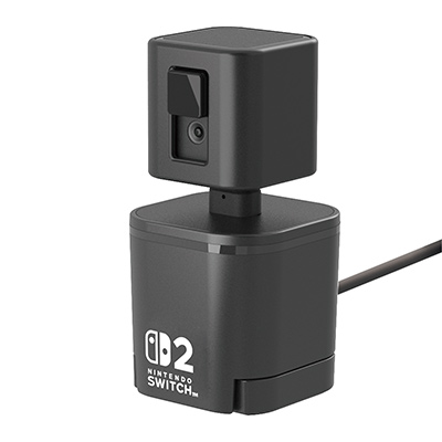 画像ギャラリー No.006のサムネイル画像 / パックンフラワーがカメラになっちゃった!? Switch 2の上にも取り付け可能な小型USBカメラがホリから登場
