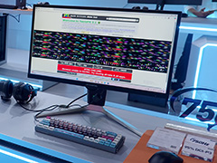 750Hz表示対応で世界最速の座を奪取！ HKCのゲーマー向けディスプレイ「ANT257PF」をCOMPUTEXで発見