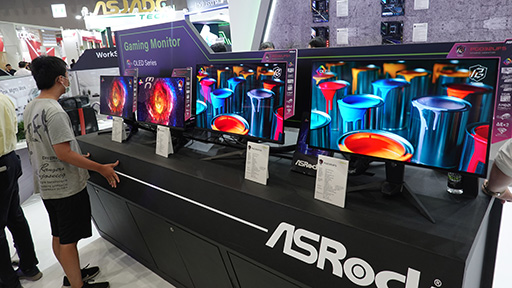 画像ギャラリー No.002のサムネイル画像 / 日本販売も視野に入れたASRockのゲーマー向け有機ELディスプレイは価格対スペック比に優れる
