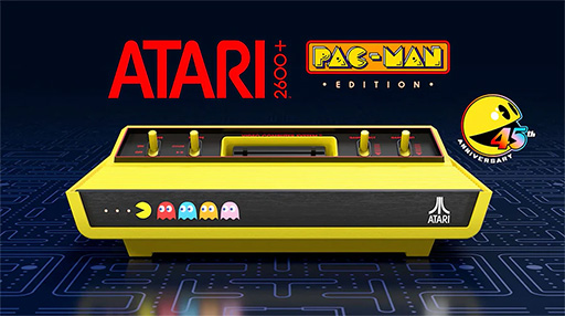 画像ギャラリー No.002のサムネイル画像 / パックマンデザインのレトロゲーム機「Atari 2600＋ PAC-MAN Edition」が登場。7月23日に予約受付開始