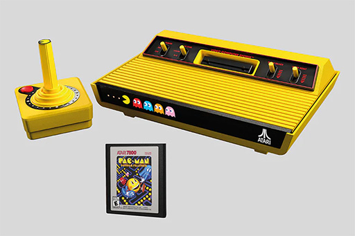 画像ギャラリー No.003のサムネイル画像 / パックマンデザインのレトロゲーム機「Atari 2600＋ PAC-MAN Edition」が登場。7月23日に予約受付開始