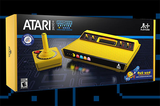 画像ギャラリー No.004のサムネイル画像 / パックマンデザインのレトロゲーム機「Atari 2600＋ PAC-MAN Edition」が登場。7月23日に予約受付開始
