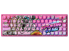「おぱんちゅうさぎ」コラボデザインのゲーマー向け65％キーボードが登場。ラピッドトリガー対応