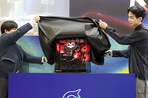 画像ギャラリー No.003のサムネイル画像 / PCブランド「GALLERIA」がTGSに出展。「VSPO! GEAR」や新製品，コラボPCも展示中［TGS2025］