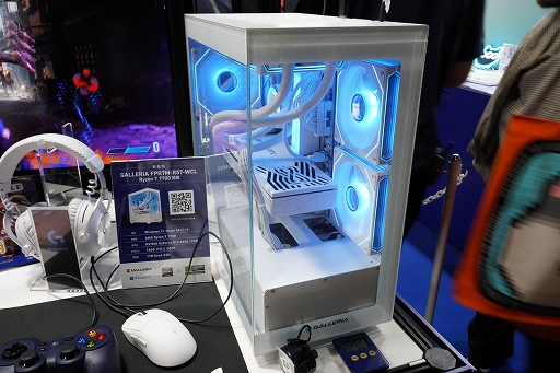 画像ギャラリー No.025のサムネイル画像 / PCブランド「GALLERIA」がTGSに出展。「VSPO! GEAR」や新製品，コラボPCも展示中［TGS2025］