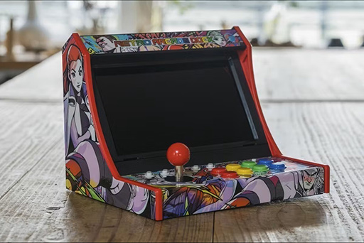 画像ギャラリー No.002のサムネイル画像 / Switch2＆Switch対応のアーケード筐体風ジョイスティック「レトロアーケードドック」がCAMPFIREで受注開始
