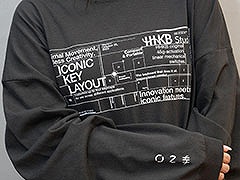 「Happy Hacking Keyboard」シリーズとZOZOTOWNのコラボアパレルが登場。本日より受注販売をスタート