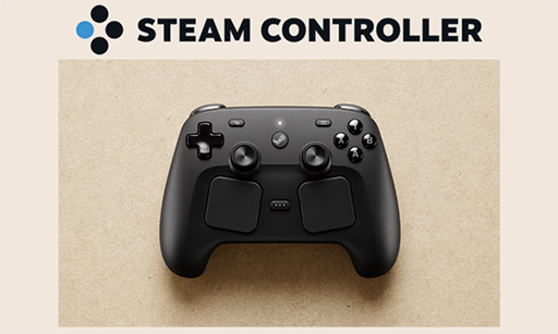 画像ギャラリー No.002のサムネイル画像 / Valveのゲームパッド「Steam Controller」は,5月5日2時に1万7800円で販売開始