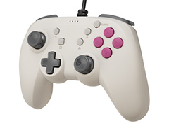 ジャイロ＆加速度センサー内蔵でモーション操作もできるSwitch2＆Switch用有線ゲームパッドが登場
