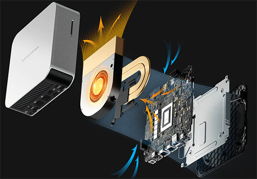 画像ギャラリー No.012のサムネイル画像 / Ryzen AI 9 HX 470搭載のハイスペックなミニPC「GEEKOM AI PC A9 MAX」を試す。ゲームをプレイするならメモリの追加は必須だ