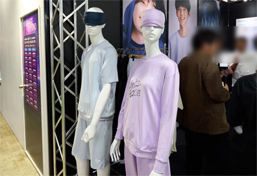 画像ギャラリー No.003のサムネイル画像 / DUNLOPがeモータースポーツ向け製品を参考出展。eスポーツ向け製品ブランド「GAMING MUSCLE」をアピール［TGS2026］