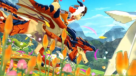 画像ギャラリー No.027のサムネイル画像 / シリーズ初のRPG「モンスターハンター ストーリーズ」が発表。最新作ではモンスターとの絆を深めて共に冒険に出る