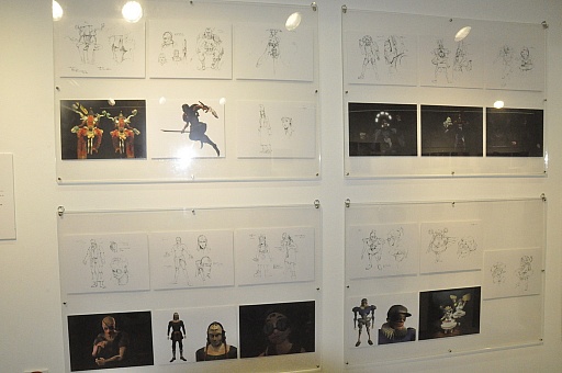 画像ギャラリー No.002のサムネイル画像 / コアなファンを多く持つ傑作アドベンチャー「クーロンズ・ゲート」の設定資料集発売を記念した原画展が，本日からスタート