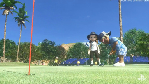 画像ギャラリー No.004のサムネイル画像 / シリーズ最新作「New みんなのGOLF」の発売は2016年。プレイヤーが誰とでも一緒に楽しめるオープンな空間に