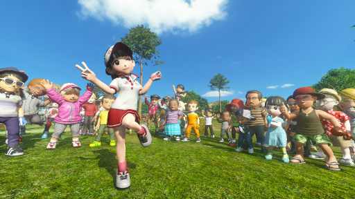 画像ギャラリー No.009のサムネイル画像 / シリーズ最新作「New みんなのGOLF」の発売は2016年。プレイヤーが誰とでも一緒に楽しめるオープンな空間に