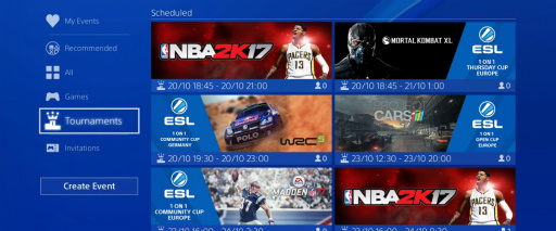 画像ギャラリー No.001のサムネイル画像 / SIE，「PlayStation Tournaments」開催を発表。ESLとの提携により，e-Sports市場に参入