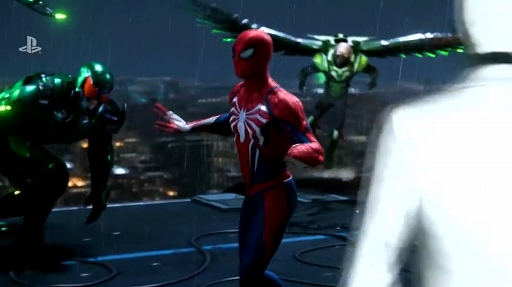画像ギャラリー No.006のサムネイル画像 / ［E3 2018］「Marvel’s Spider-Man」のバトルシーンを中心にしたトレイラーが公開。ウェブシューターで街を縦横無尽に駆け巡る