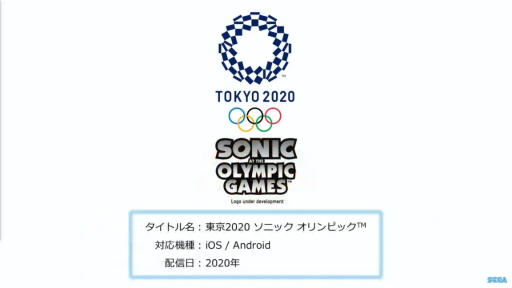画像ギャラリー No.006のサムネイル画像 / セガ，東京2020オリンピック公式ゲーム4タイトルを発表。マリオとソニックの競演，再び！