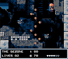 画像ギャラリー No.008のサムネイル画像 / 8bitアクション「Project Blue」のFC・FC互換機用カセット（日本語版）実現に向けたクラウドファンディング企画がKickstarterで実施中