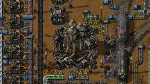 画像ギャラリー No.007のサムネイル画像 / Switch版「Factorio」を2022年10月28日に配信。あらゆることが手動から自動に切り替わる,工場シムの快感をぜひ