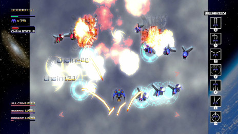 画像ギャラリー No.009のサムネイル画像 / 銀銃がSwitchへ。トレジャーのSTG「レイディアントシルバーガン」がニンテンドーeショップで配信開始