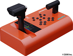 画像ギャラリー No.002のサムネイル画像 / Switch用電車シムをレバー操作で楽しもう。「ズイキマスコン for Nintendo Switch」レッド/ブルー,1月31日に発売