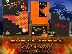 レトロゲームをレトロな海外ファミコンに移植,カートリッジ版を発売。探索アクション「Montezuma's Revenge!」の予約を受付中