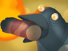 「Bad Magpie」2027年発売。光りものに目がない“片翼のカササギ”が，あらゆる場所で大騒動を巻き起こす