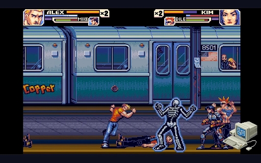画像ギャラリー No.001のサムネイル画像 / NEOGEO/Amiga/PC用の新作ベルトスクロールアクション「Metro Siege」がクラウドファンディング中