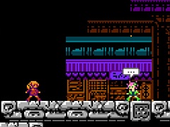 元KONAMIスタッフが制作するファミコン/NES用新作「フローと感じたあの潮騒を決して忘れない」。スピーディーな高難度ACTと少女たちの心の物語が展開
